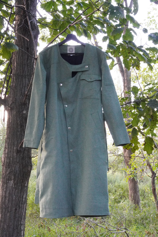 Jamakkalam Asym Long Coat