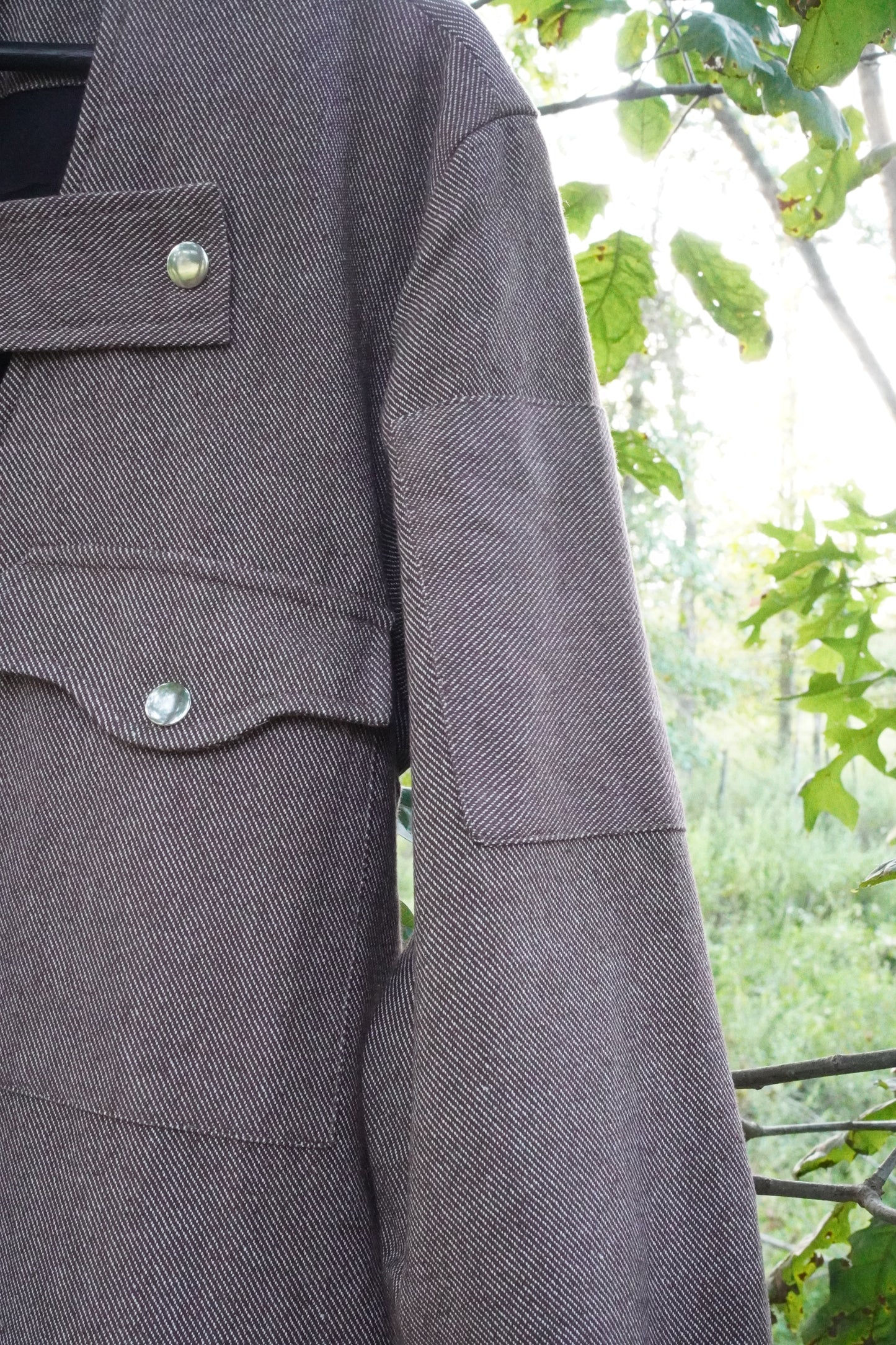 Jamakkalam Asym Long Coat