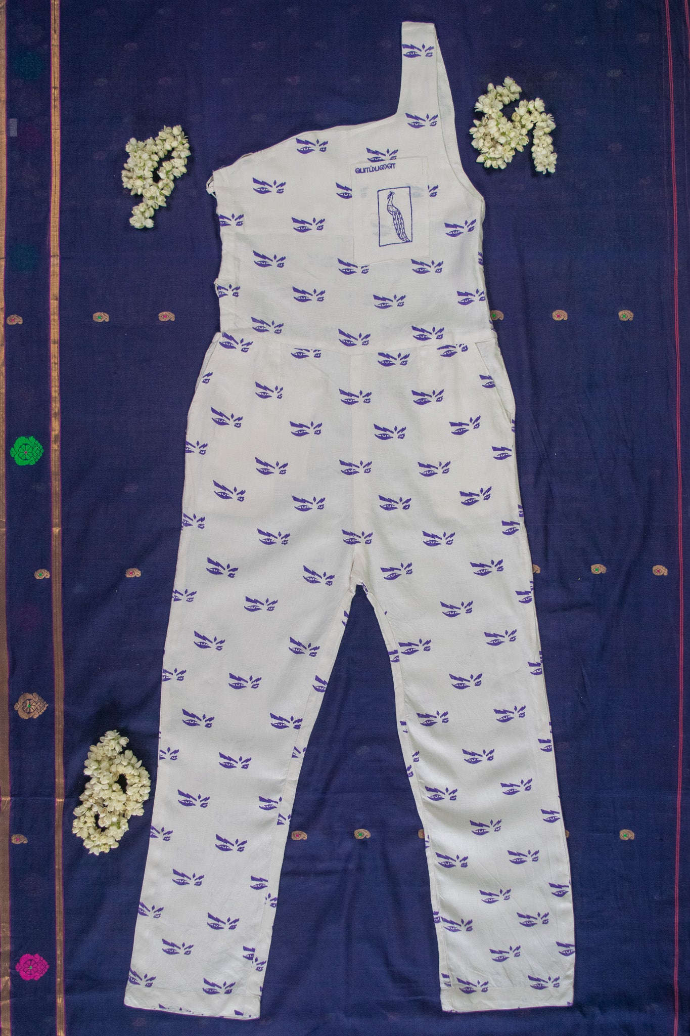 POMBLAI Sari Jumpsuit